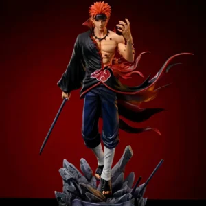 23cm Naruto Figure Action figure Pain Akatsuki Shinra Tensei GK Statue Model Toys Anime Figures Collections Ornament Dolls Gifts
