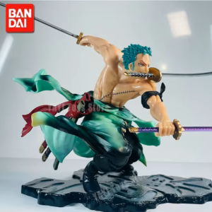 Hot One Piece 10cm Anime Figure GK Roronoa Zoro Three-blade Sa-maximum Manga Anime Statue Action Figure Collection Model Kid Toy