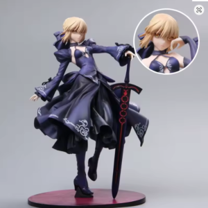 Anime Fate Stay Night Altria Kurodragon Saber.Abyss Action Figure Replaceable Hand Version Collectible Model Toy In Stock Gifts